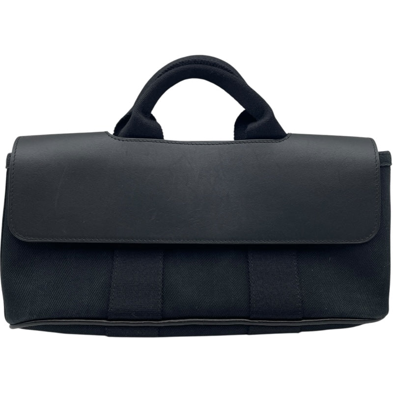 エルメス HERMES ヴァルパライソロングPM ブラック SV金具 トワル