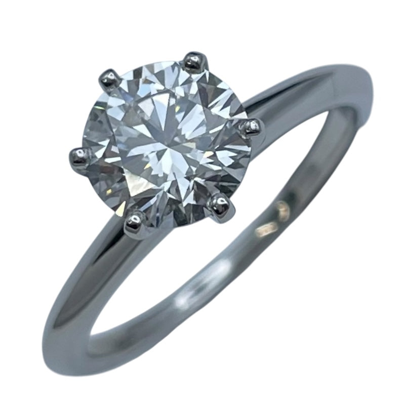 ティファニー TIFFANY＆CO ソリティアリング プラチナ Pt950