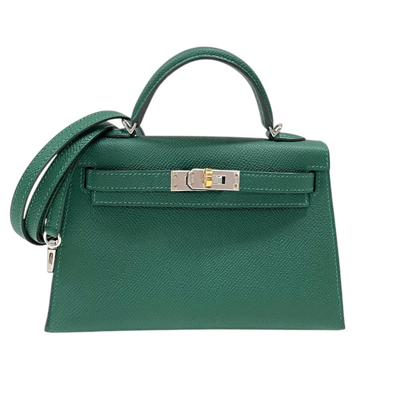 エルメス HERMES ミニケリー2 W刻印 (2024年製) ヴェールモワイヤン