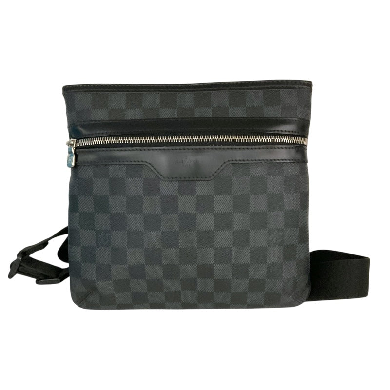 ルイヴィトン ダミエ グラフィット トマス N58028 ショルダーバッグ ルイ・ヴィトン LOUIS VUITTON トマス N58028 ブラック ダミエ