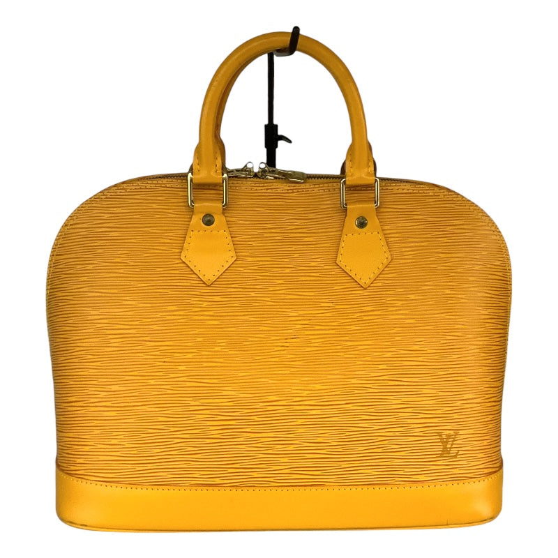ルイヴィトン アルマ エピ ショルダーバッグ エピレザー M52149 イエロー レディース LOUIS VUITTON  中古 ルイ・ヴィトン LOUIS VUITTON アルマ M52149 イエロー エピ