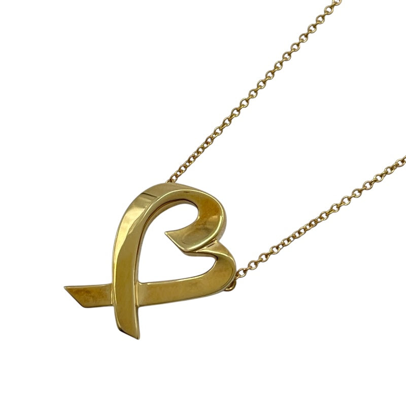 ティファニー TIFFANY＆CO ラビングハートネックレス ゴールド 750  