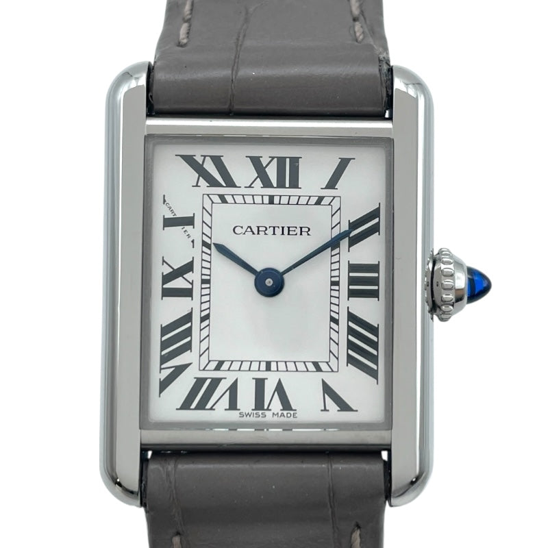 カルティエ CARTIER WSTA0042 タンクマストSM レディース カルティエ Cartier タンクマスト SM WSTA0042 ホワイト SS クオーツ