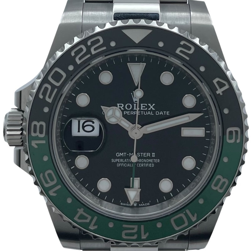 ロレックス ROLEX GMTマスター2 126720VTNR ブラック SS メンズ 腕時計