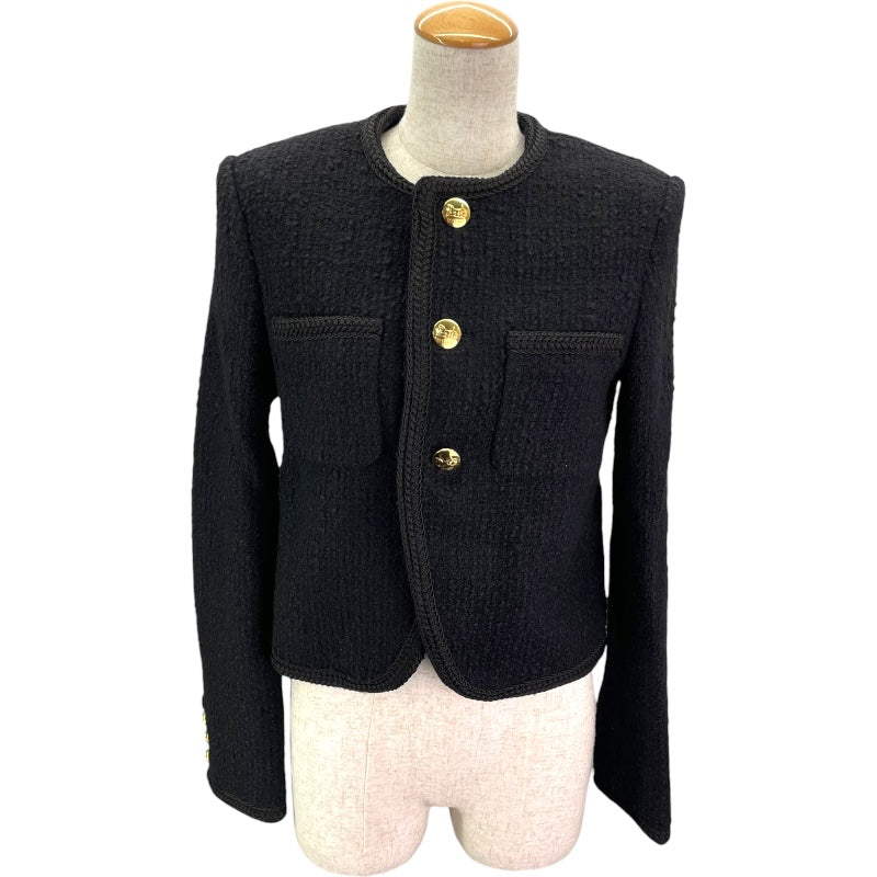 セリーヌ CELINE シャスールブクレツイードジャケット 2V00C764L