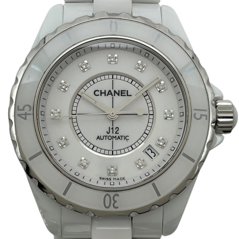CHANEL J12 自動巻き腕時計 38mm シャネル CHANEL J12 38MM H1629 ホワイト セラミック 自動巻き メンズ