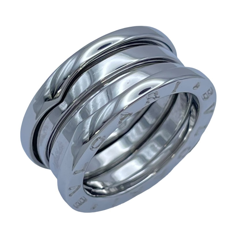 ブルガリ BVLGARI ビーゼロワンリング3バンド(S) ホワイトゴールド 750