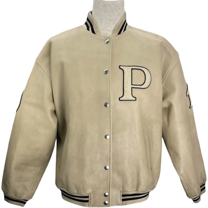 プラダ PRADA ヴィンテージ加工レザーボンバージャケット 58A190 プラダ PRADA ヴィンテージ加工レザーボンバージャケット 58A190