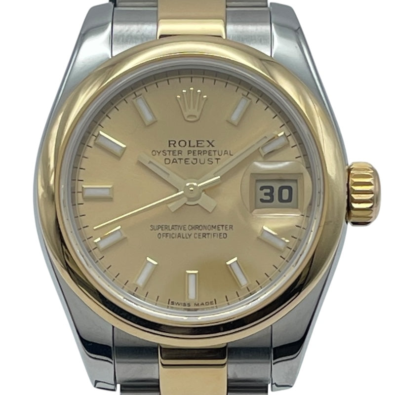ロレックス ROLEX デイトジャスト26 179163 ゴールド K18/SS