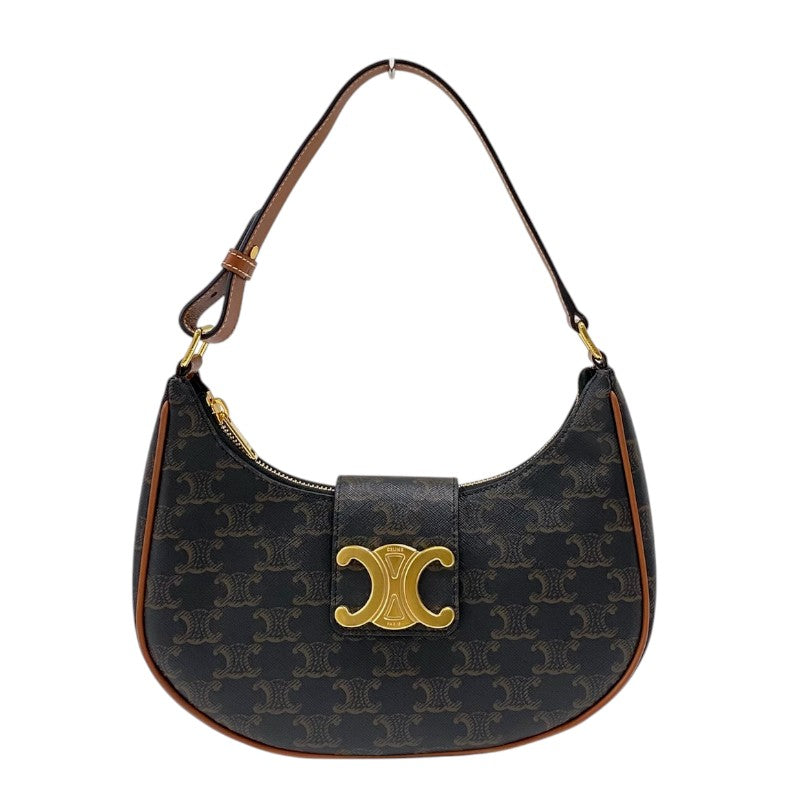 【激レア】　セリーヌ　ハンドバッグ　レザー　キャンバス　CELINE 激レア】 セリーヌ ハンドバッグ レザー キャンバス CELINE