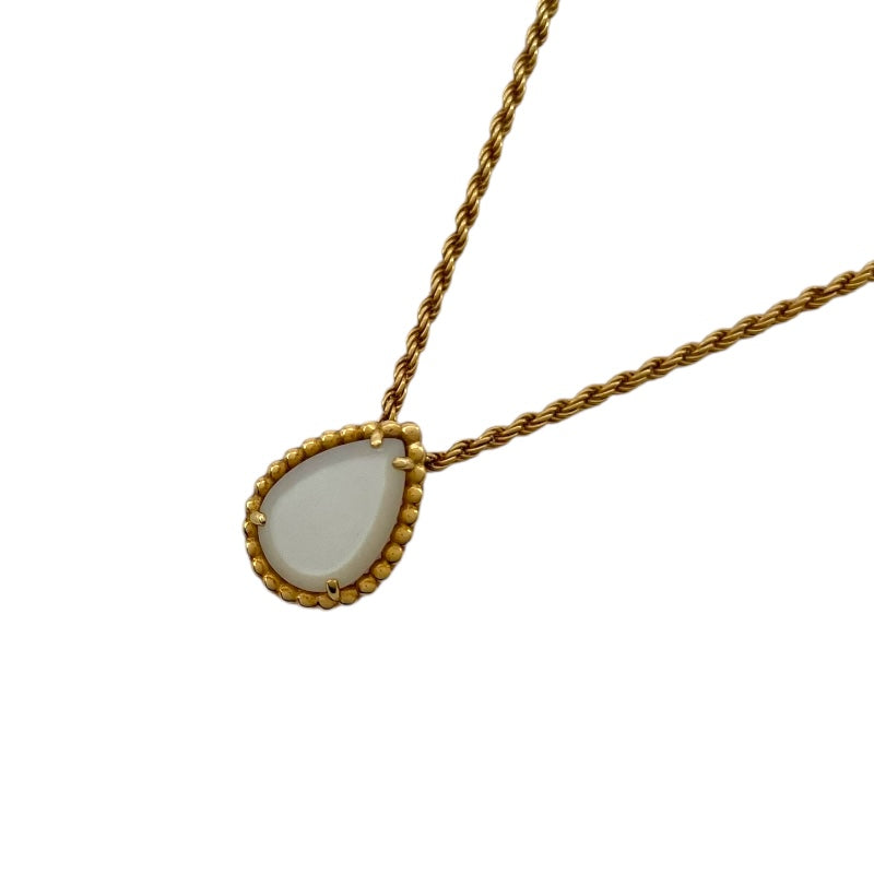 に*ん様 22年購入保証書つきBoucheron セルパンボエム　マザーパールブ ブシュロン BOUCHERON セルパンボエムネックレス ゴールド Au750