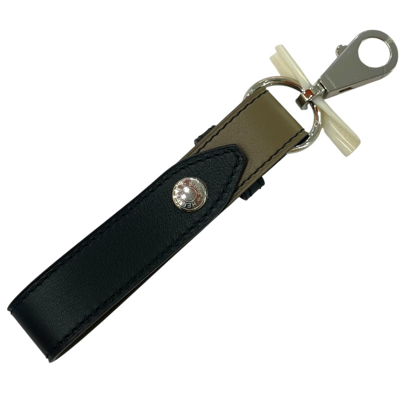 エルメス HERMES フェデル 手袋ホルダー ブラック・エトゥープ