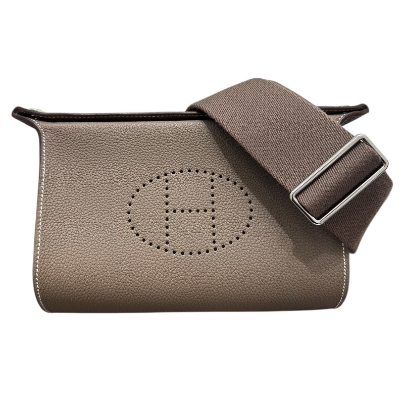 エルメス HERMES ヴィドポッシュ U刻印 エトゥープ トゴ ユニセックス