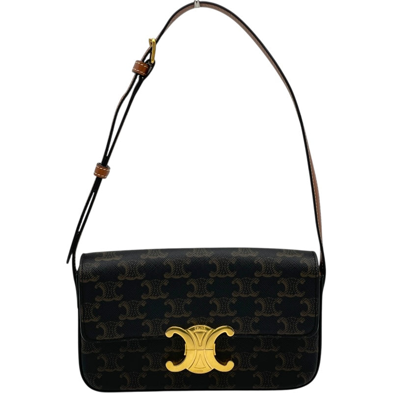 セリーヌ CELINE ショルダーバッグクロード 194142 タン トリオンフ