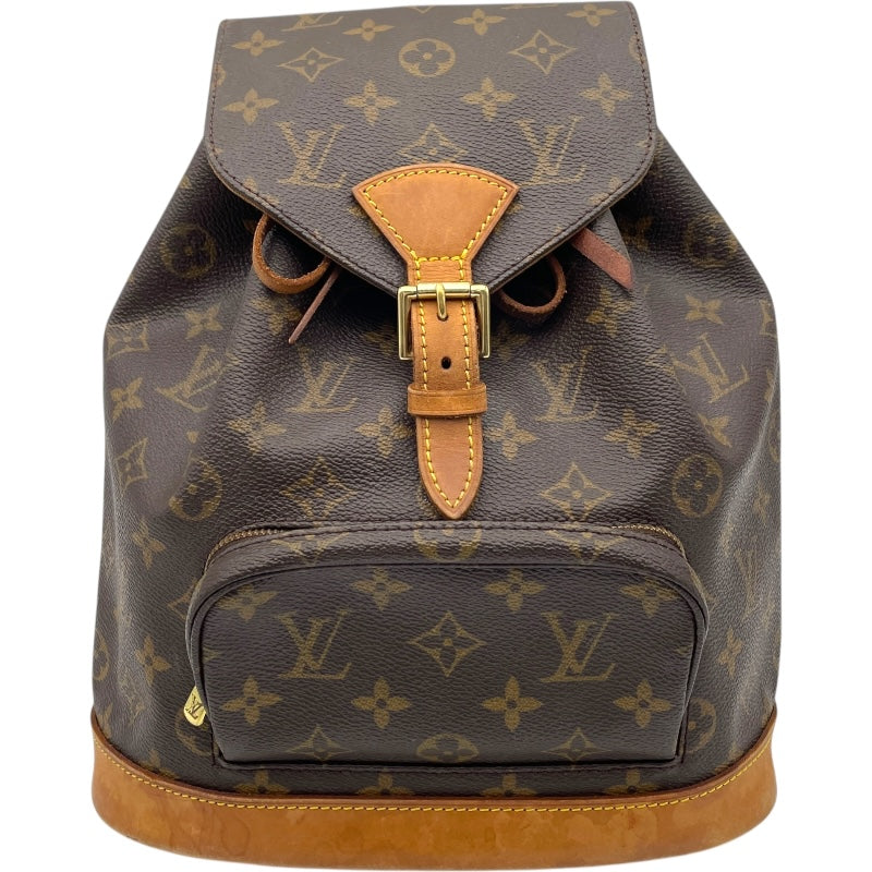 ルイ・ヴィトン LOUIS VUITTON モンスリMM M51136 ブラウン