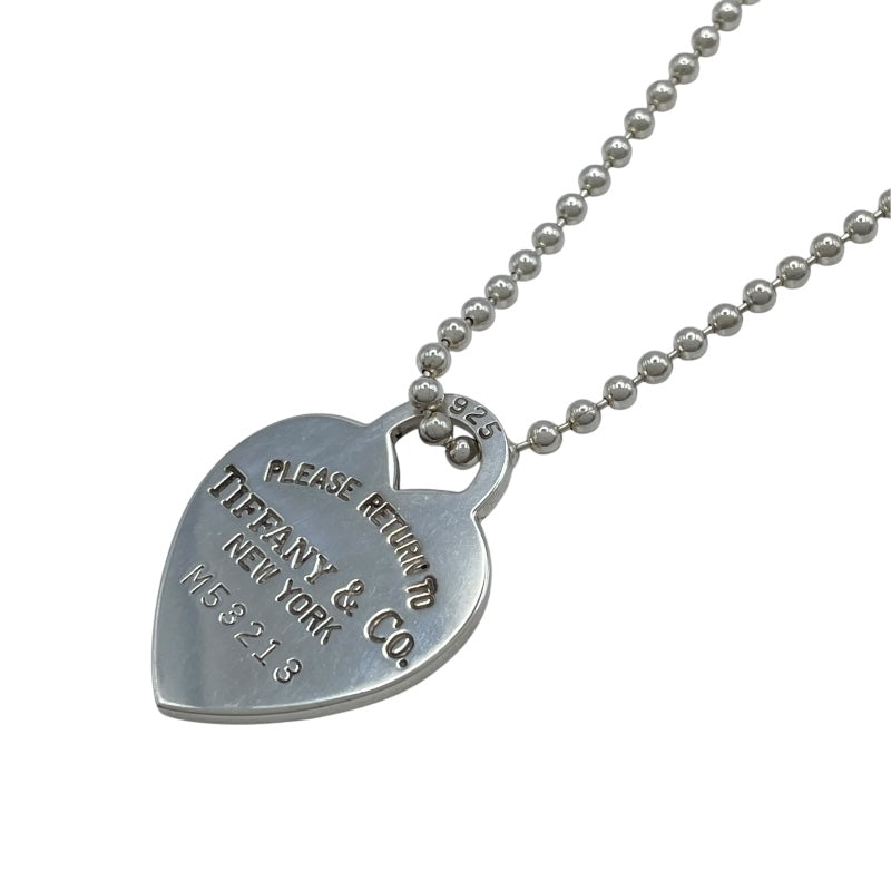 ティファニー シルバー　純銀 ティファニー TIFFANY＆CO ハートタグネックレス シルバー 925