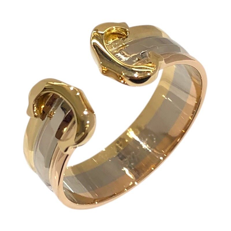 カルティエ Cartier 2Cリング ゴールド/ピンクゴールド/ホワイト