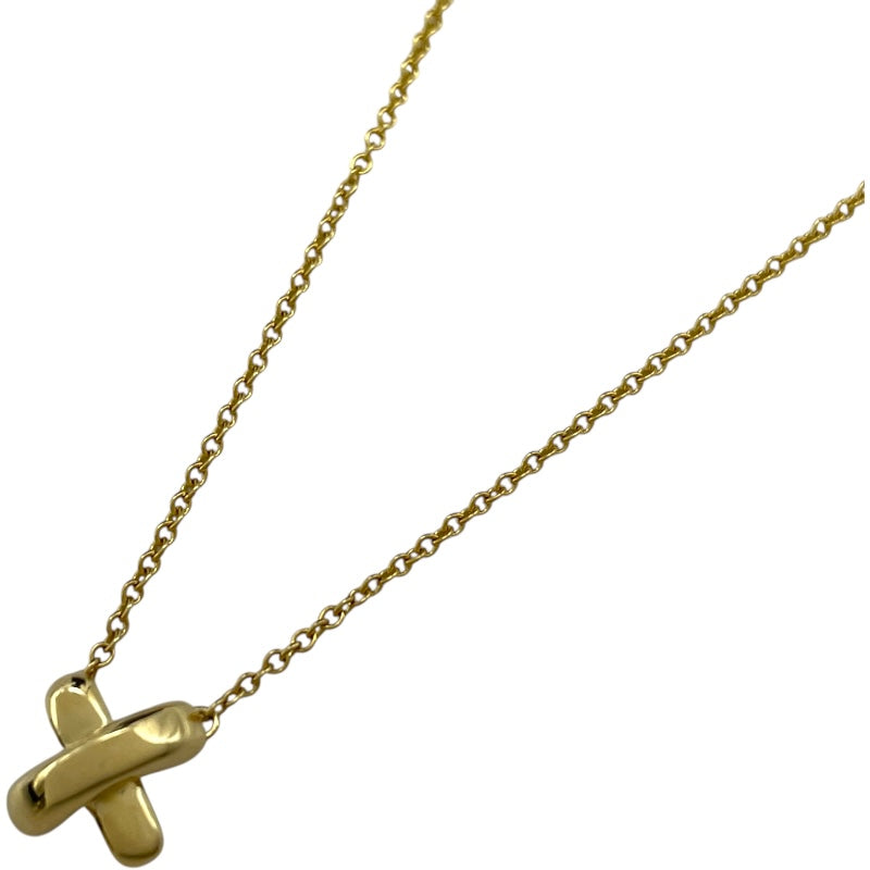 ティファニー TIFFANY＆CO キスネックレス ゴールド 750 ジュエリー