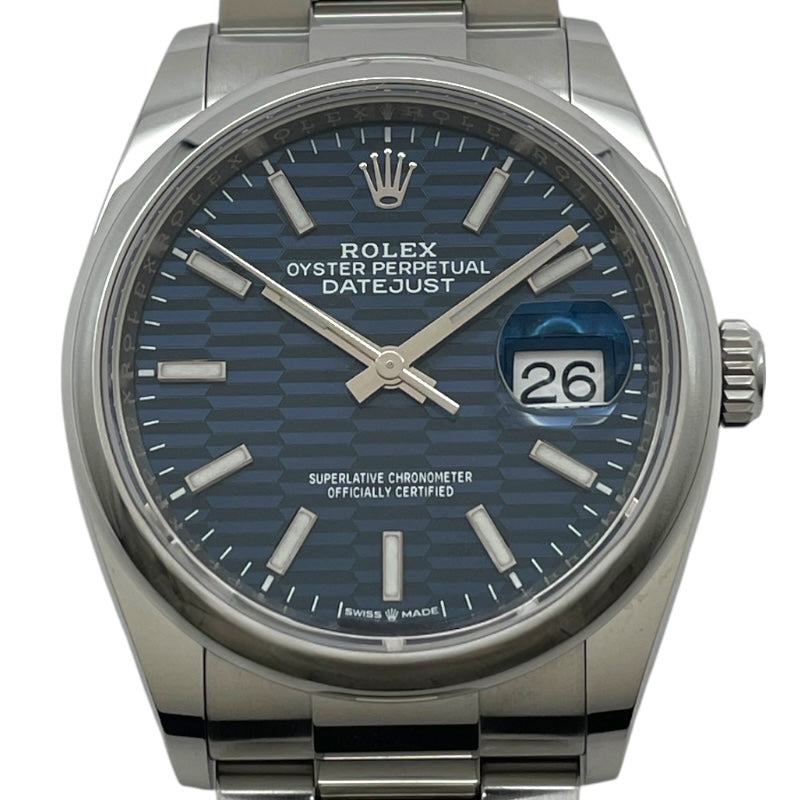 ロレックス ROLEX デイトジャスト36 フルーテッドモチーフ 126200