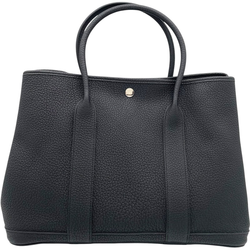 エルメス HERMES ガーデンパーティPM □A刻印 ブラック SV金具 