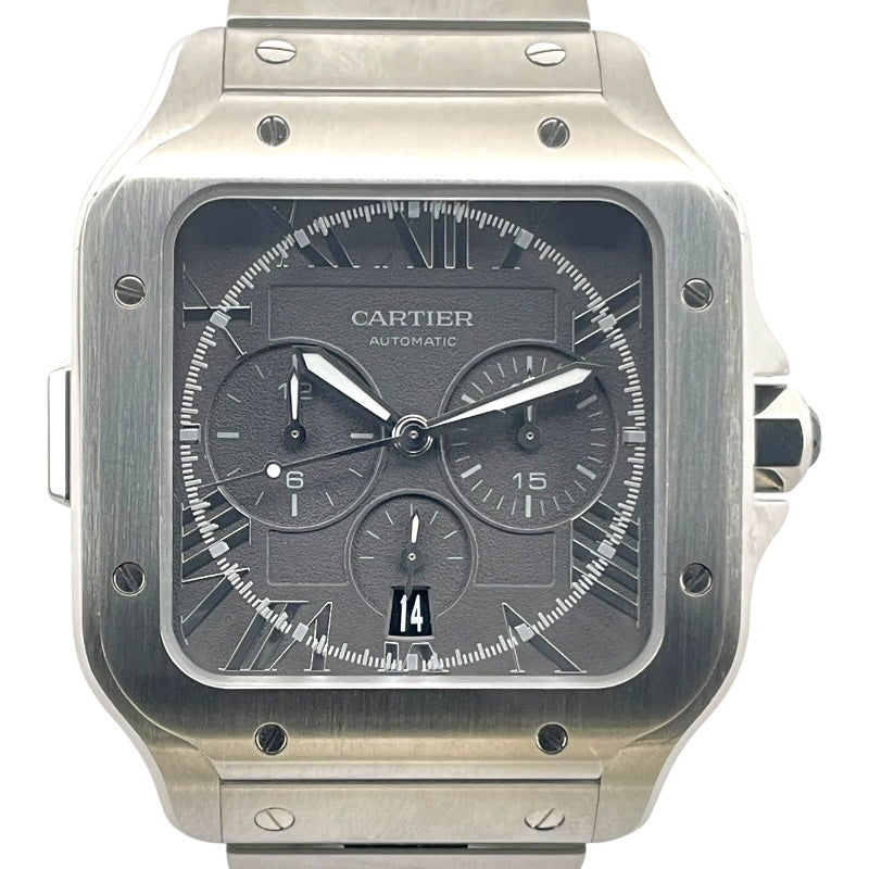 カルティエ Cartier サントス ドゥ カルティエ クロノグラフ XL