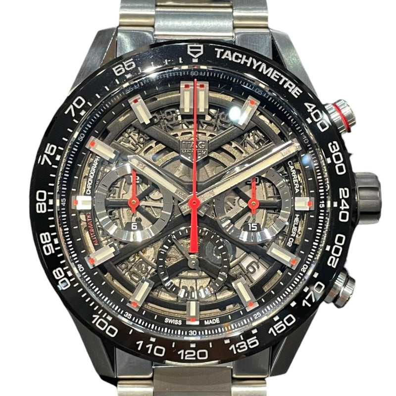タグ・ホイヤー TAG HEUER ｶﾚﾗ ｷｬﾘﾊﾞｰﾎｲﾔｰ02 ｸﾛﾉｸﾞﾗﾌ CBG2010.BA0662
