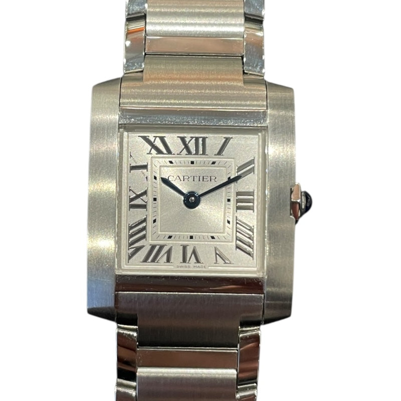 カルティエ Cartier タンク フランセーズ SM WSTA0065 SS クオーツ