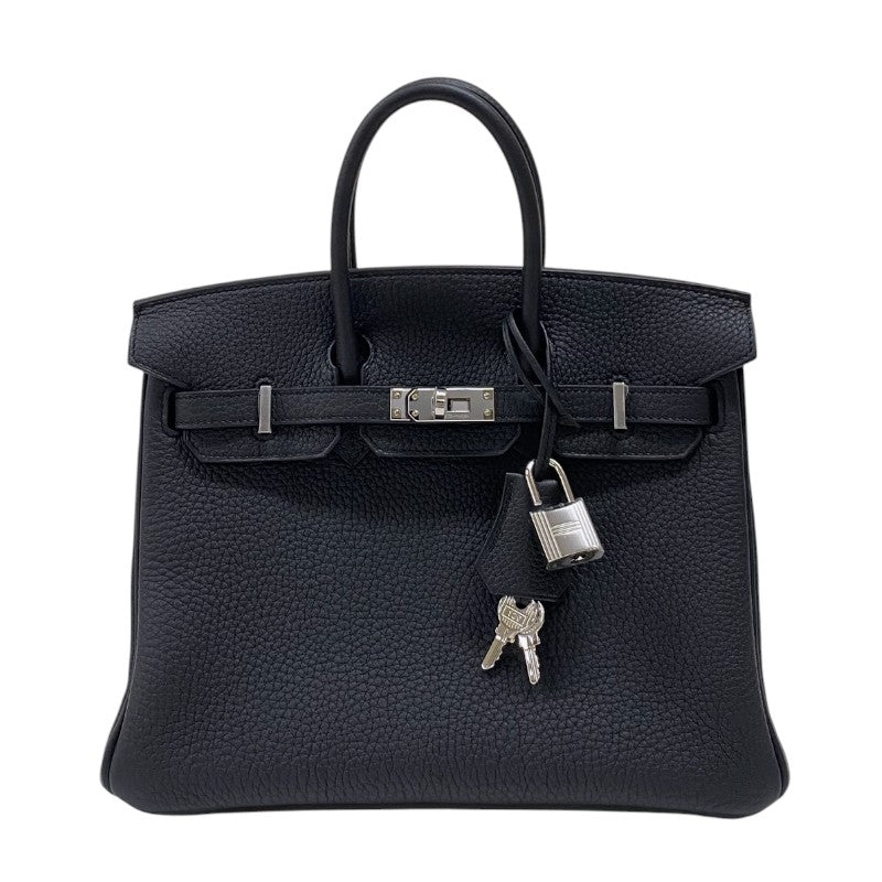 エルメス HERMES バーキン25 K刻印 (2025年製) ブラック シルバー金具