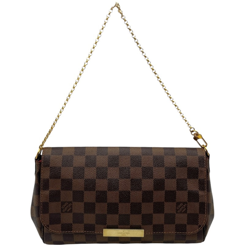 ルイ・ヴィトン LOUIS VUITTON フェイボリットMM N41129 ブラウン ダミエ レディース ショルダーバッグ ルイ・ヴィトン LOUIS VUITTON フェイボリットMM N41129 ブラウン