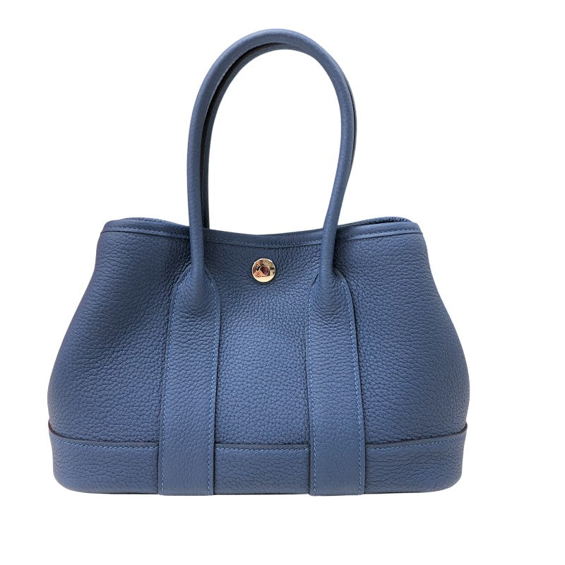 エルメス HERMES ネオガーデンパーティ23 K刻 ブルータイ シルバー金具 