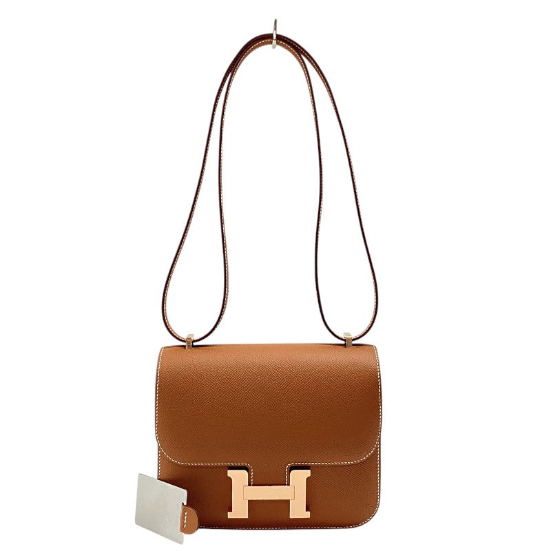 エルメス HERMES コンスタンス3 ミニ K刻 ゴールド ピンクゴールド金具