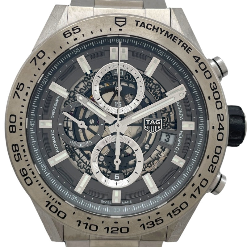 タグ・ホイヤー TAG HEUER カレラ キャリバーホイヤー01 クロノグラフ 