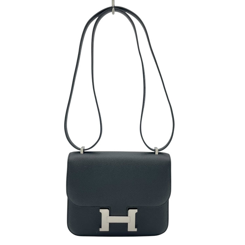 エルメス HERMES コンスタンス3ミニ W刻 ブラック SV金具 エプソン