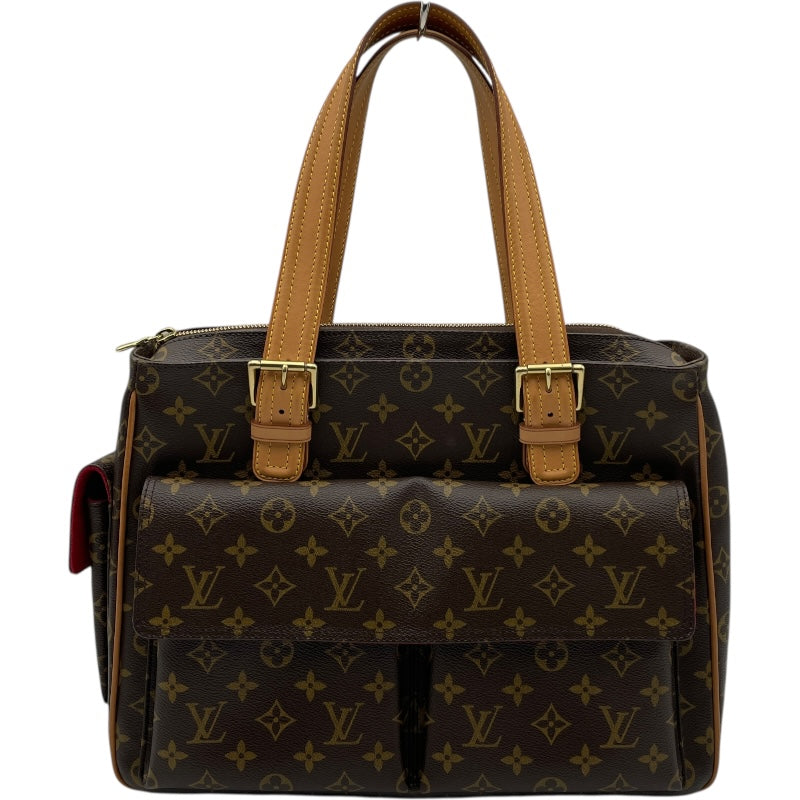 LOUIS VUITTONルイヴィトンミュルティプリシテ　ハンドバッグ ルイ・ヴィトン LOUIS VUITTON ミュルティプリ・シテ M51162 ブラウン