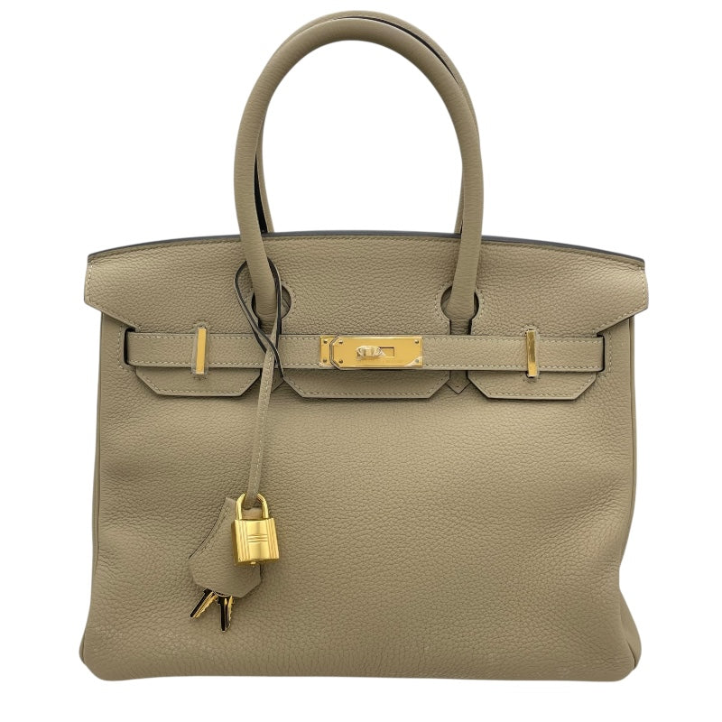 エルメス HERMES バーキン30 X刻 トレンチ GD金具 トゴ レディース