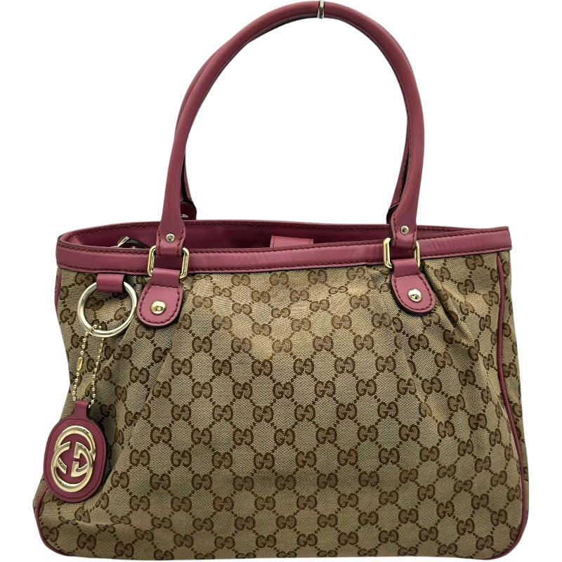 グッチ GUCCI スーキートートバッグ 296835 ピンク GGキャンバス