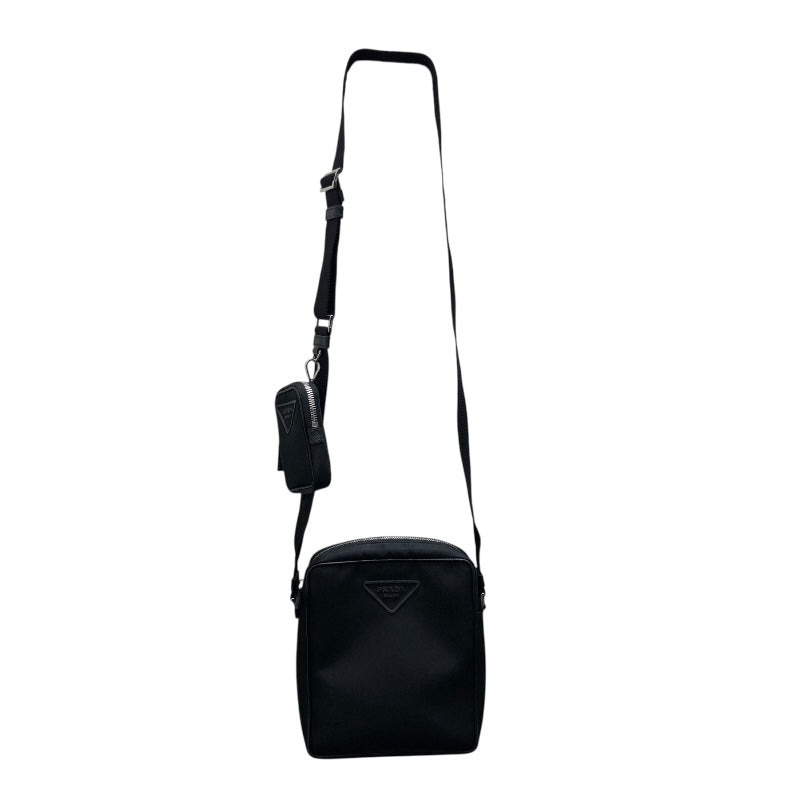 プラダ PRADA Re-Nylon ショルダーバッグ 2VH112 ブラックSV金具 