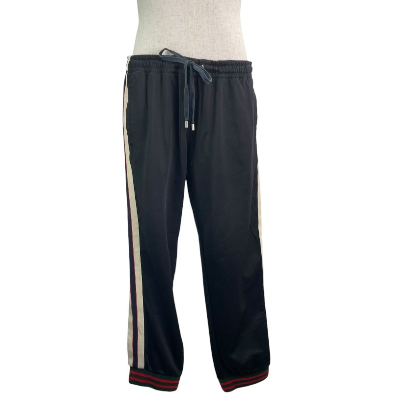 グッチ GUCCI テクニカルジャージトラックパンツ 474635 ブラック