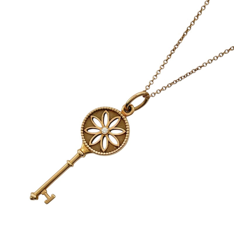 ティファニー TIFFANY＆CO デイジーキーネックレス ピンクゴールド