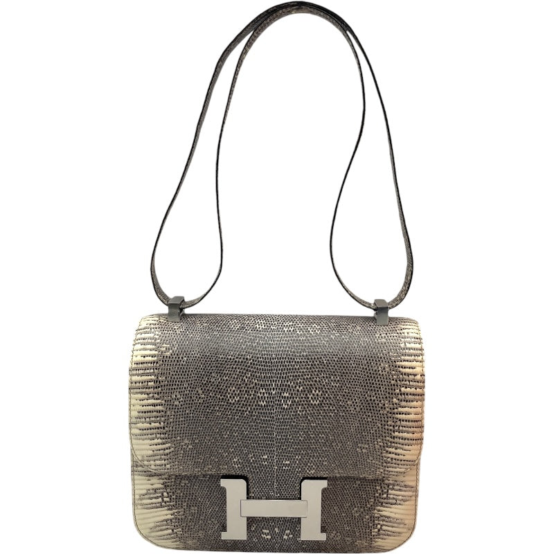 エルメス HERMES コンスタンス3 24 D刻 オンブレ SV金具 リザード レディース ショルダーバッグ エルメス HERMES コンスタンス3 24 D刻 オンブレ SV金具 リザード