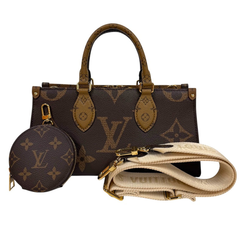ルイ・ヴィトン LOUIS VUITTON オンザゴーEW M46653 ブラウン