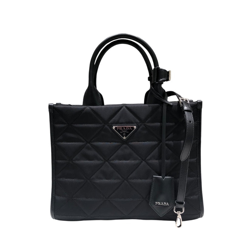 プラダ PRADA ナイロントートバッグ 1BA354 ブラック ナイロン