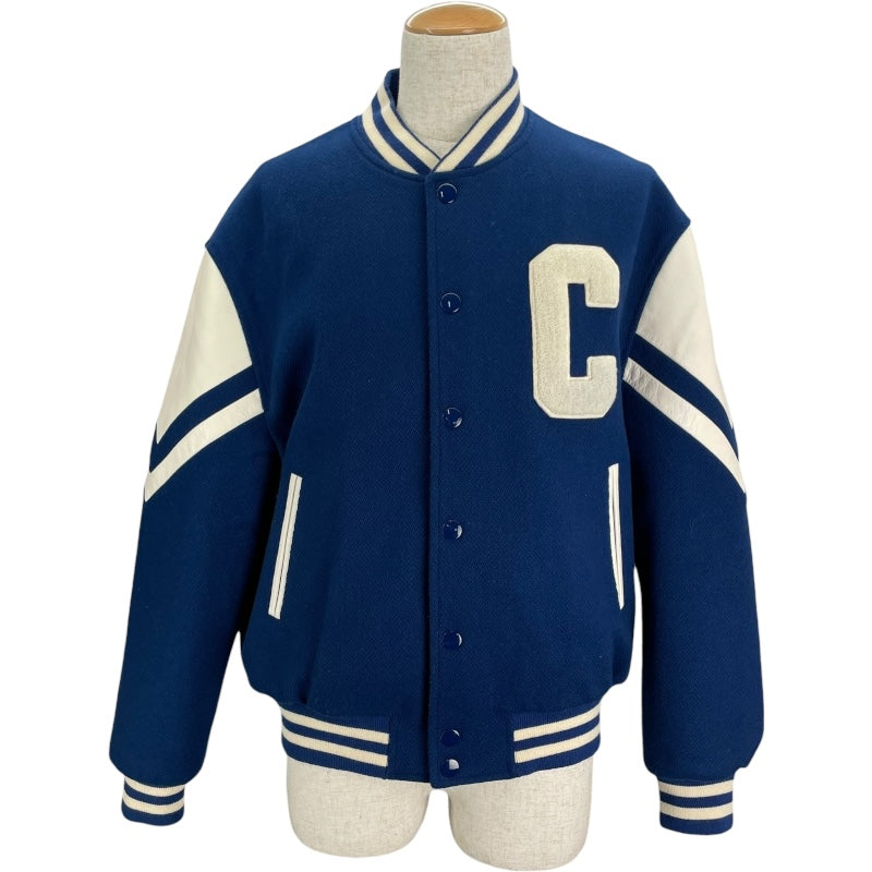 セリーヌ CELINE ジャクソンテディジャケット 2V58N896C ブルー ウール