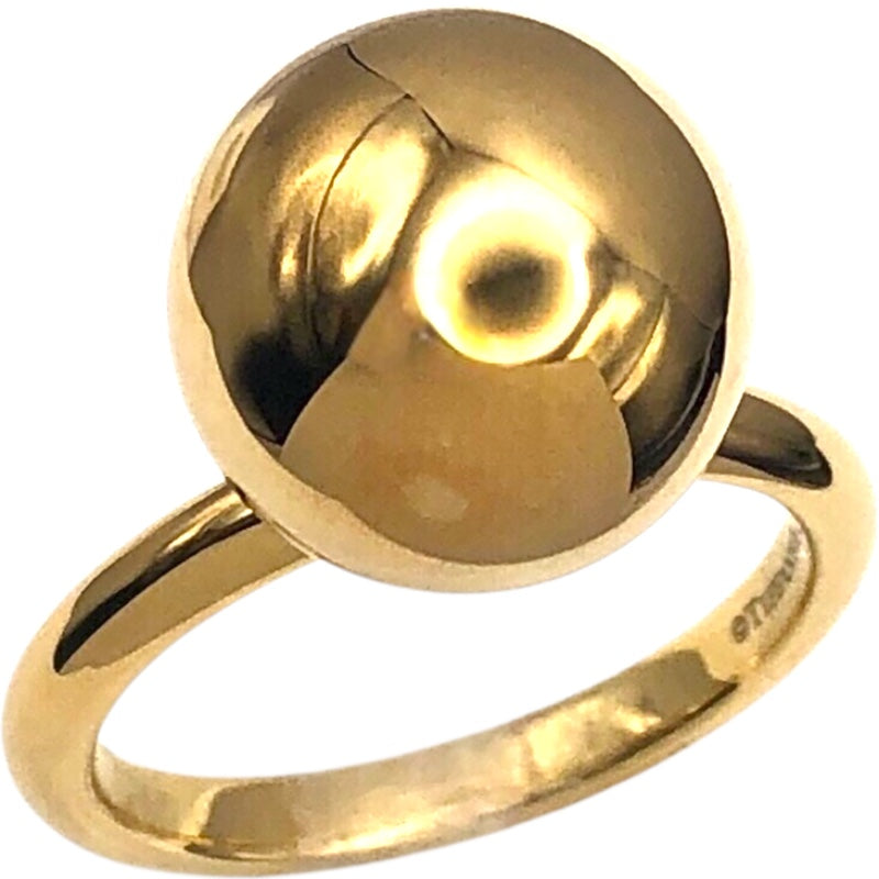 ティファニー TIFFANY＆CO ハートウェアボールリング ゴールド 750YG