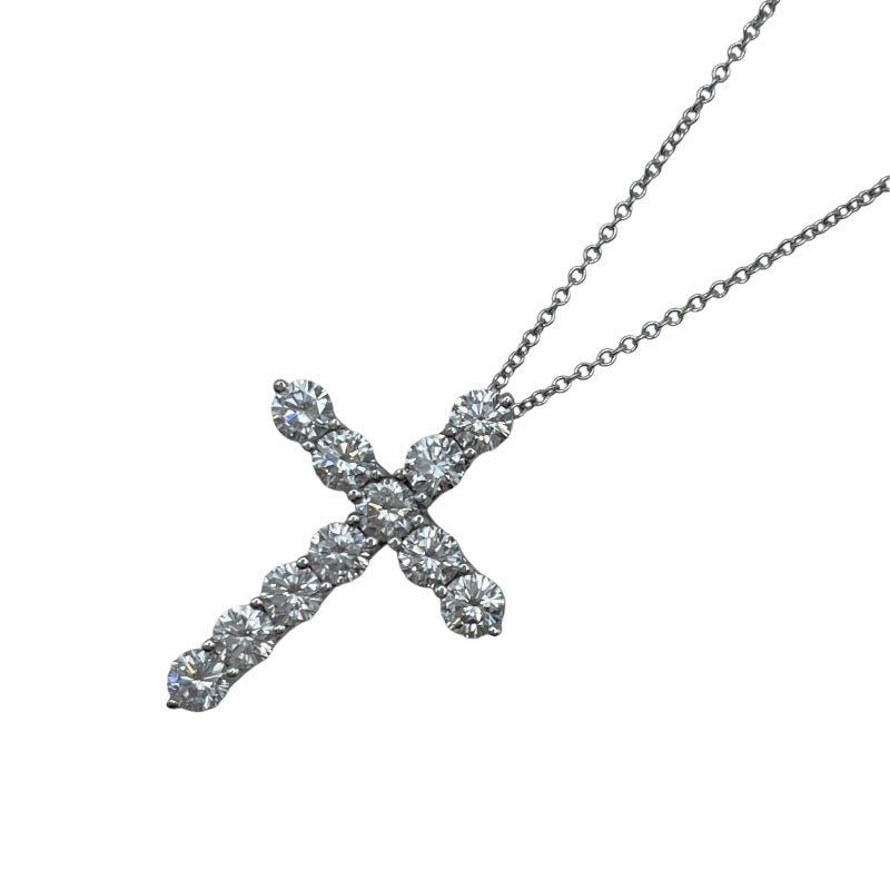 ティファニー TIFFANY&CO ラージクロスネックレス プラチナ ティファニー TIFFANY&CO ラージクロスネックレス プラチナ
