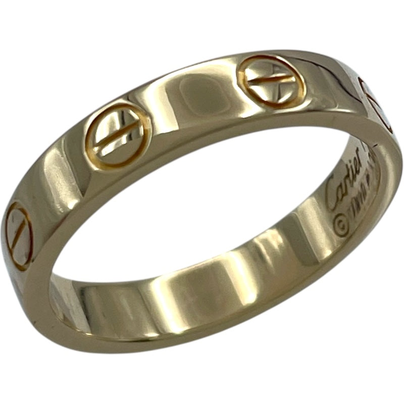 min様　Cartier ゴールドリング 58サイズ カルティエ Cartier ミニラブリング ゴールド 750 ジュエリー | 中古