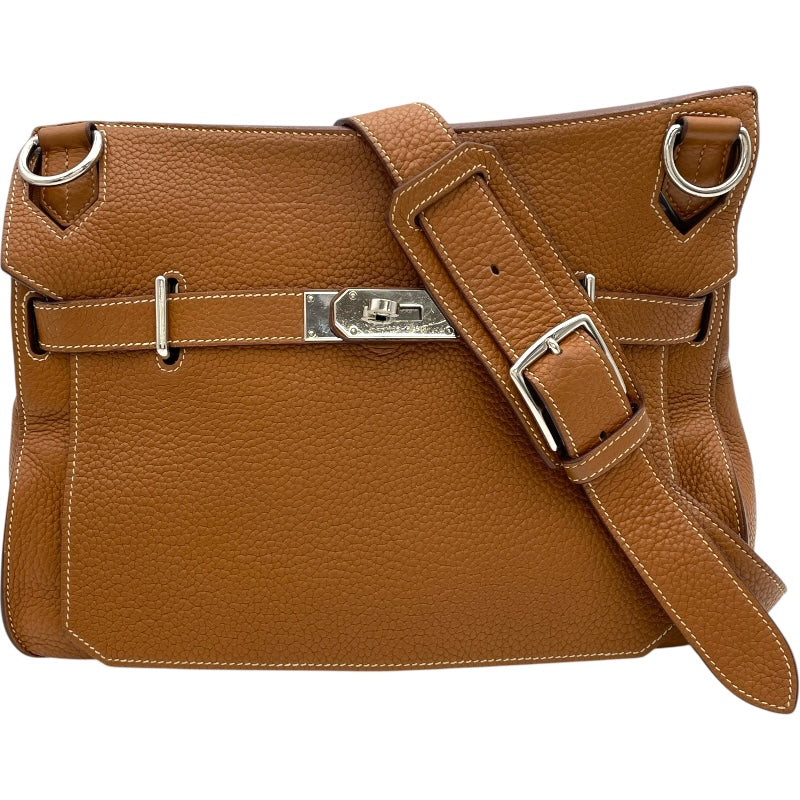 エルメス HERMES ジプシエール34 □O刻 ゴールド SV金具 トリヨン