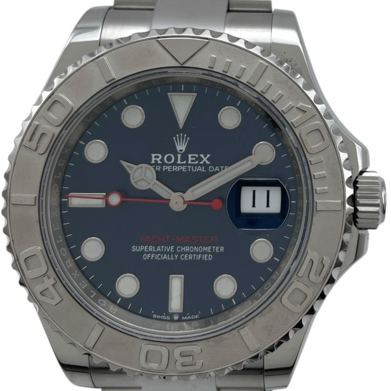 ロレックス ROLEX ヨットマスター 126622 ブルー Pt/SS 自動巻き