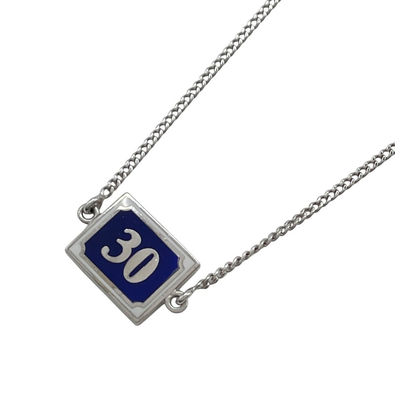 ディオールオム DIOR HOMME ネックレス ホワイトゴールド 750