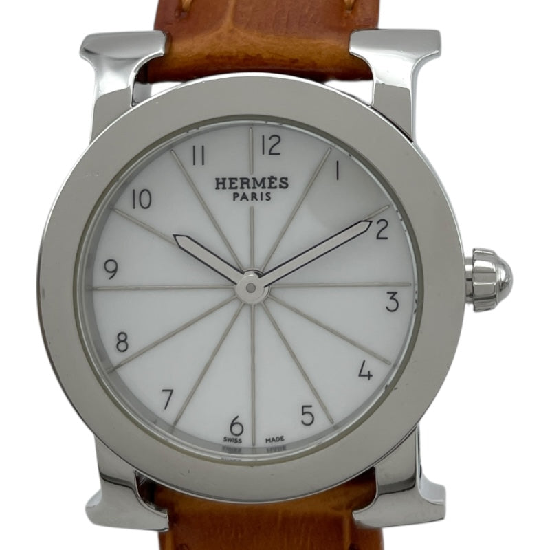 HERMES エルメス Hウォッチ ロンド HR1.210 未使用